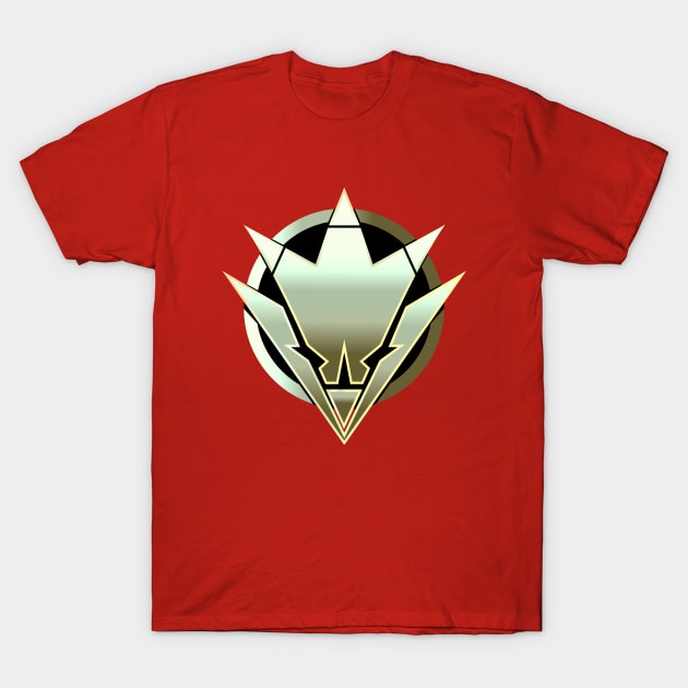 PR Dino Thunder Triassic Red Ranger T-Shirt by mavgagliano